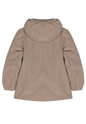 Giubbino bambina K-Way P.Sophie beige/viola in nylon