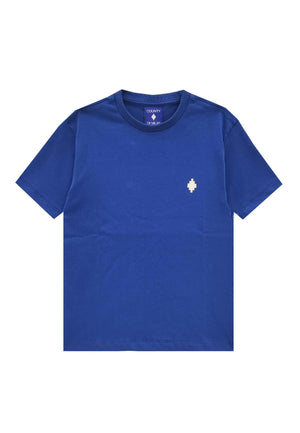 T-shirt bambino Marcelo Burlon County of Milan kids bluette in cotone