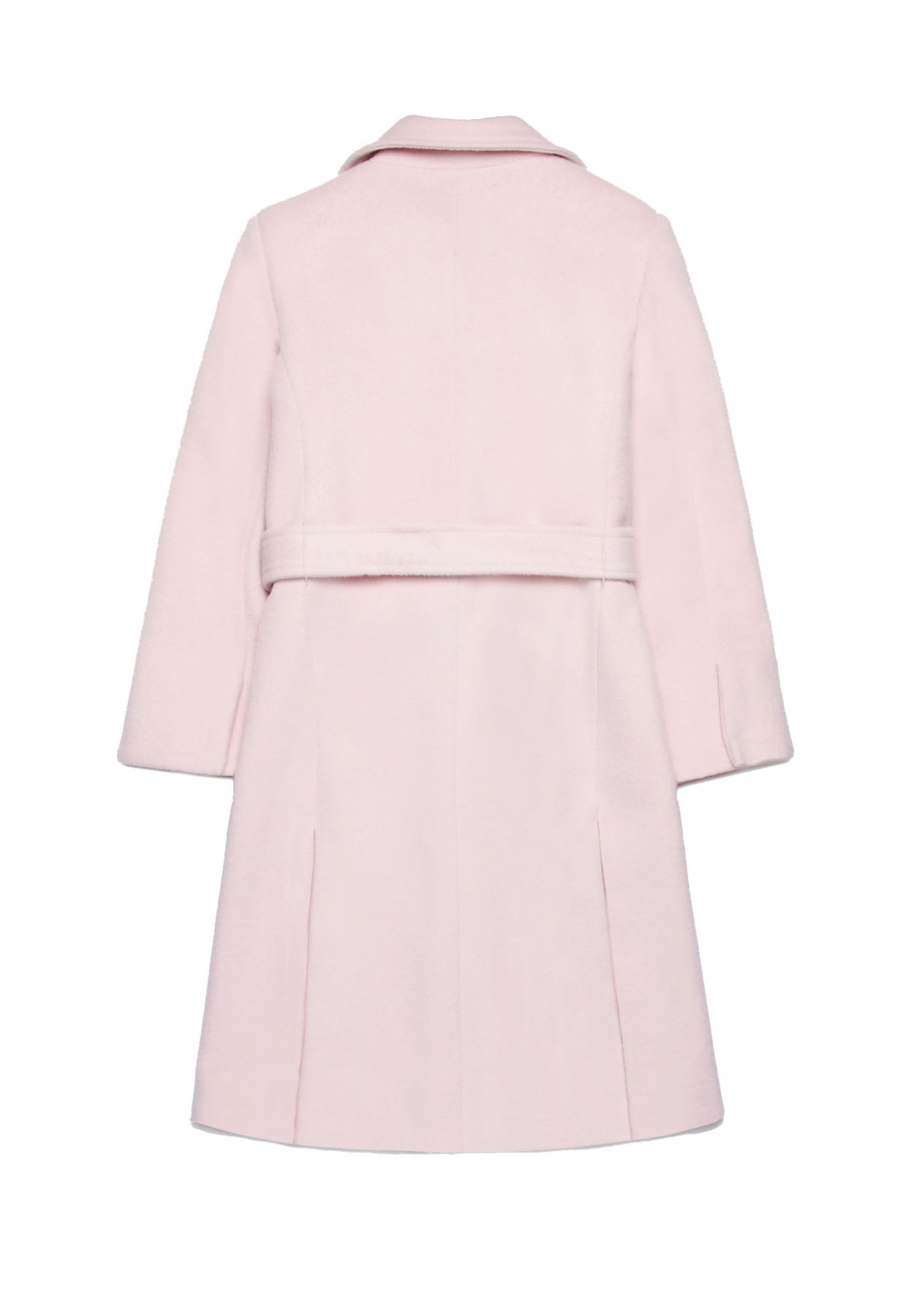 Cappotto bambina Max&Co Runaway rosa in lana
