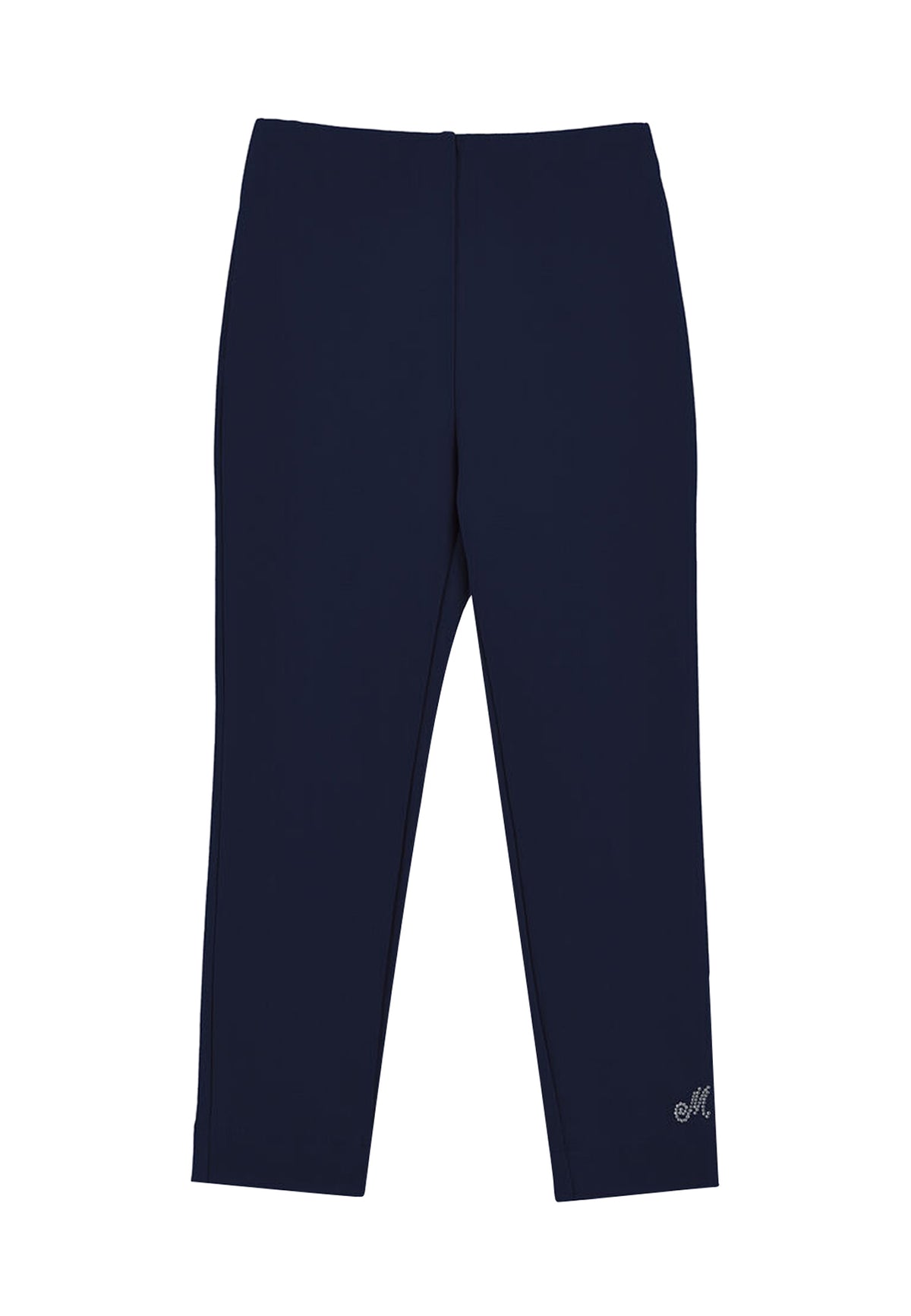 Leggings bambina Monnalisa nero in viscosa