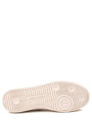 Sneakers unisex bianca Murphy&Nye in pelle | ViaMonte Shop