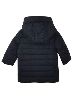 Piumino trapuntato neonato Peuterey blu in nylon