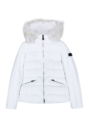 Giubbino bambina Peuterey Turmalet mqs04 fox bianco | ViaMonte Shop