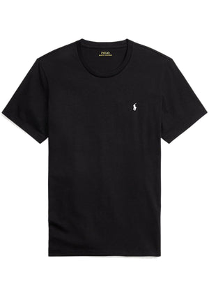 T-shirt Ralph Lauren nera unisex in cotone | ViaMonte Shop