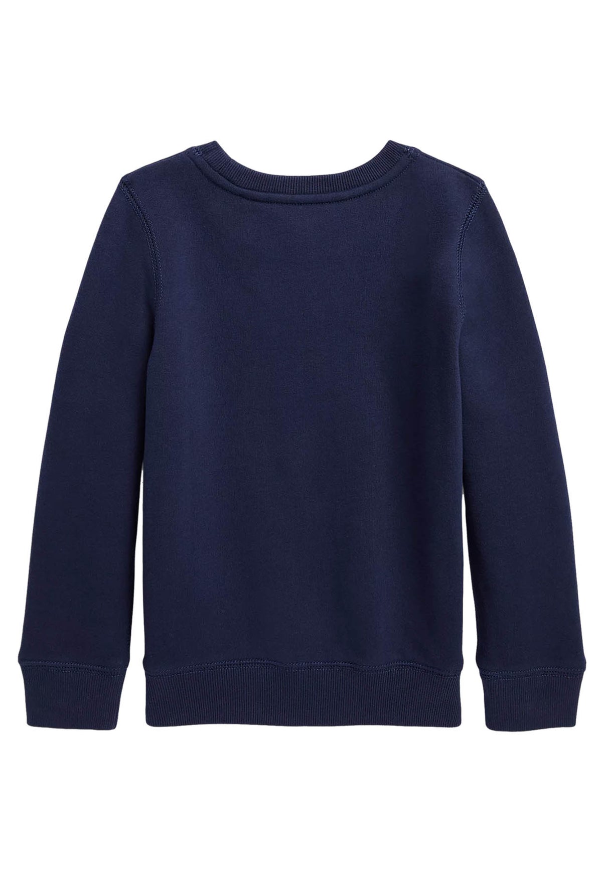Ralph Lauren felpa blu bambina in cotone