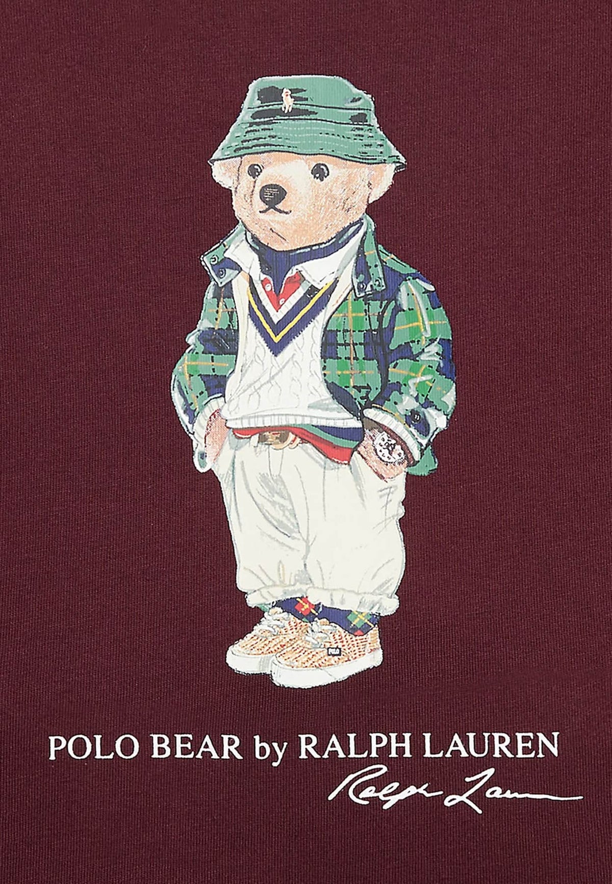 Ralph Lauren tuta multicolor neonato in cotone