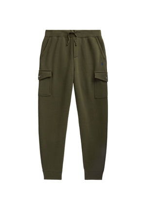 Pantalone sportivo bambino Ralph Lauren verde in felpa | ViaMonte Shop