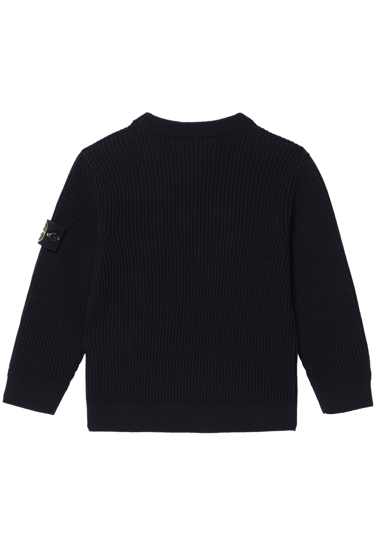 Maglia bambino Stone Island blu in lana