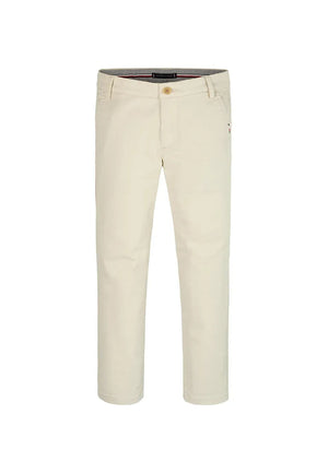 Pantalone bambino Tommy Hilfiger beige in cotone | ViaMonte Shop
