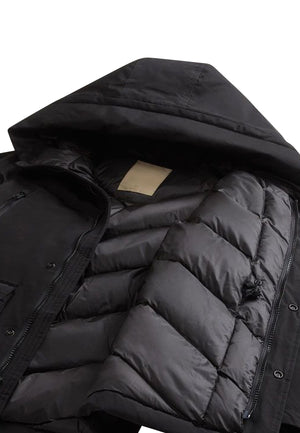 Giubbino bambino Woolrich kids New Arctic Parka Bering sea in tessuto Ramar