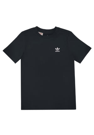 T-shirt bambino Adidas nera in cotone