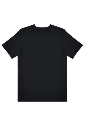 T-shirt bambino Adidas nera in cotone