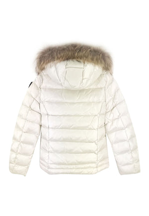 Giubbino bambina Blauer Arcadia bianco in nylon | ViaMonte Shop