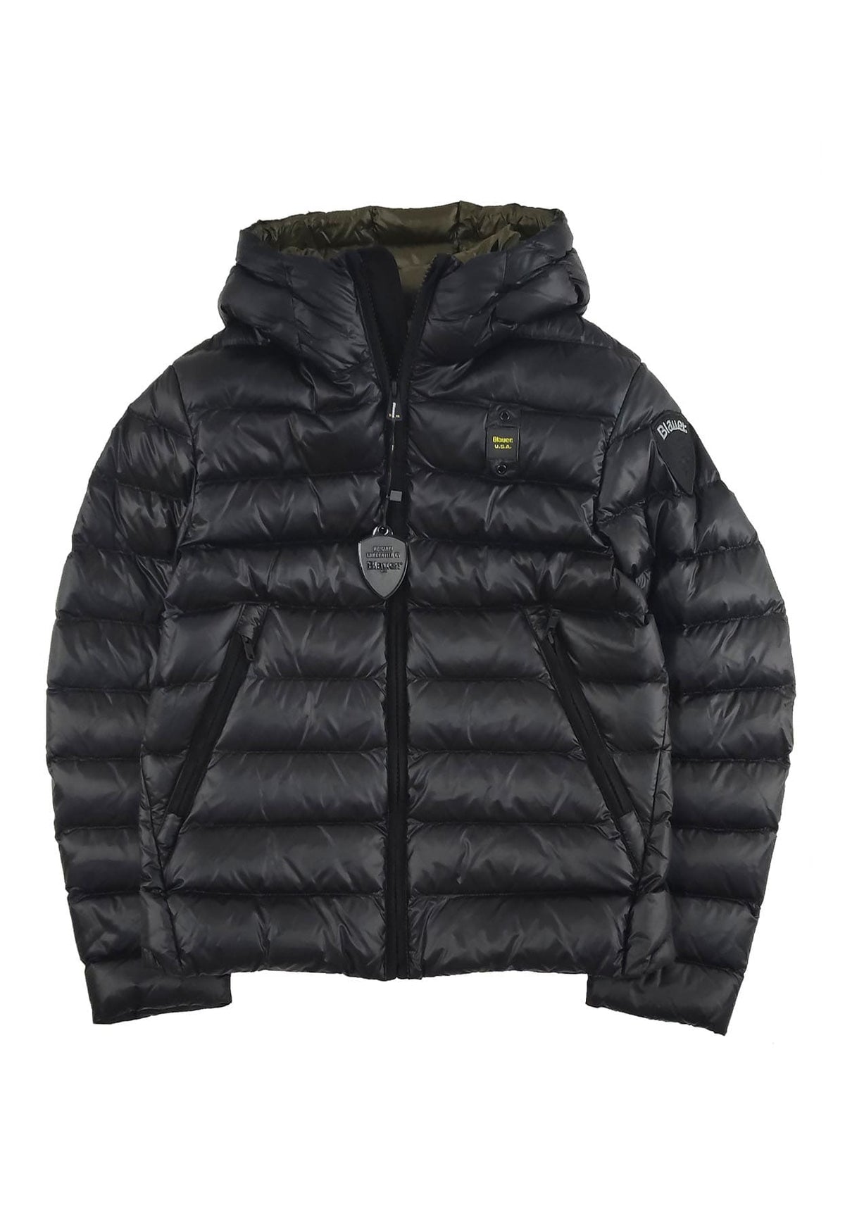 Giubbino Acton bambino Blauer nero in nylon | ViaMonte Shop