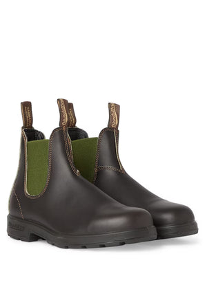 Tronchetto bambino Blundstone brown leather in pelle