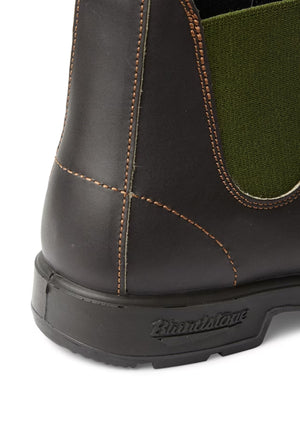 Tronchetto bambino Blundstone brown leather in pelle