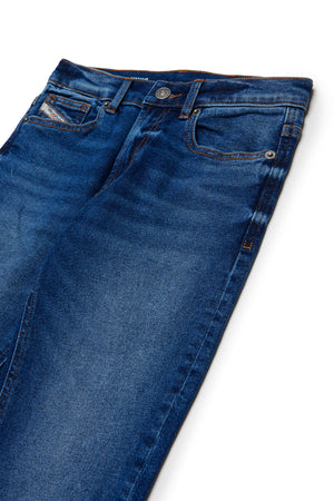 Jeans d-Lucas bambino Diesel blu in denim stretch