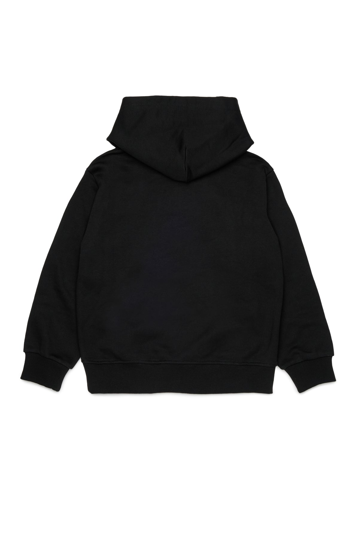 Felpa bambino Diesel nera in cotone | ViaMonte Shop