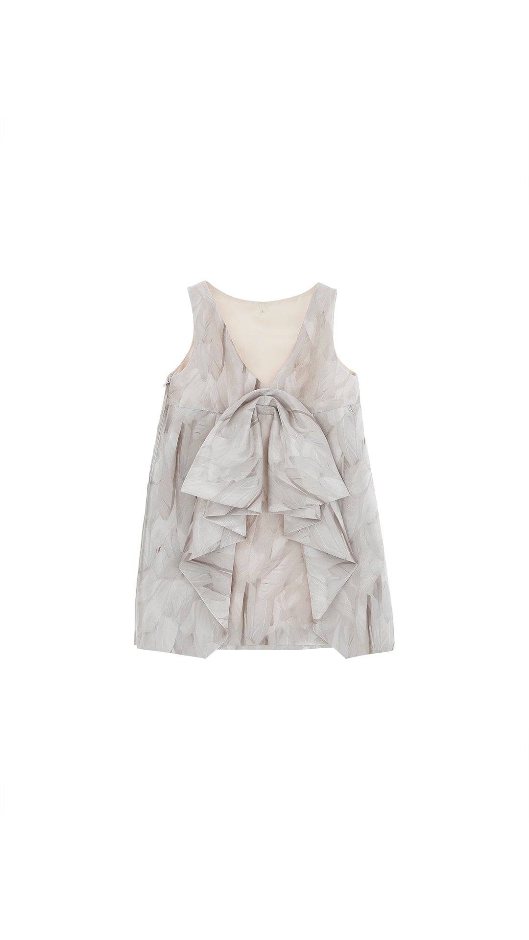 Vestito bambina Elisabetta Franchi La mia Bambina color burro in shantung | ViaMonte Shop