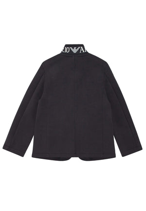 Giacca bambino Emporo Armani blu navy in cotone