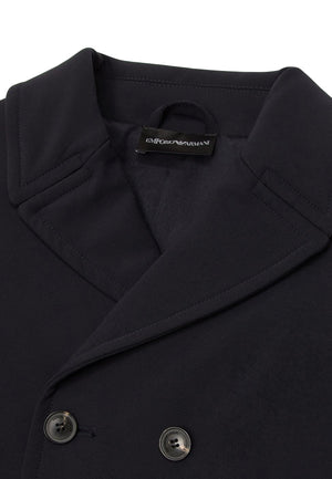 Giacca bambino Emporio Armani blu navy in nylon