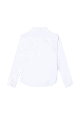 Camicia bambino Emporio Armani bianca in cotone | ViaMonte Shop