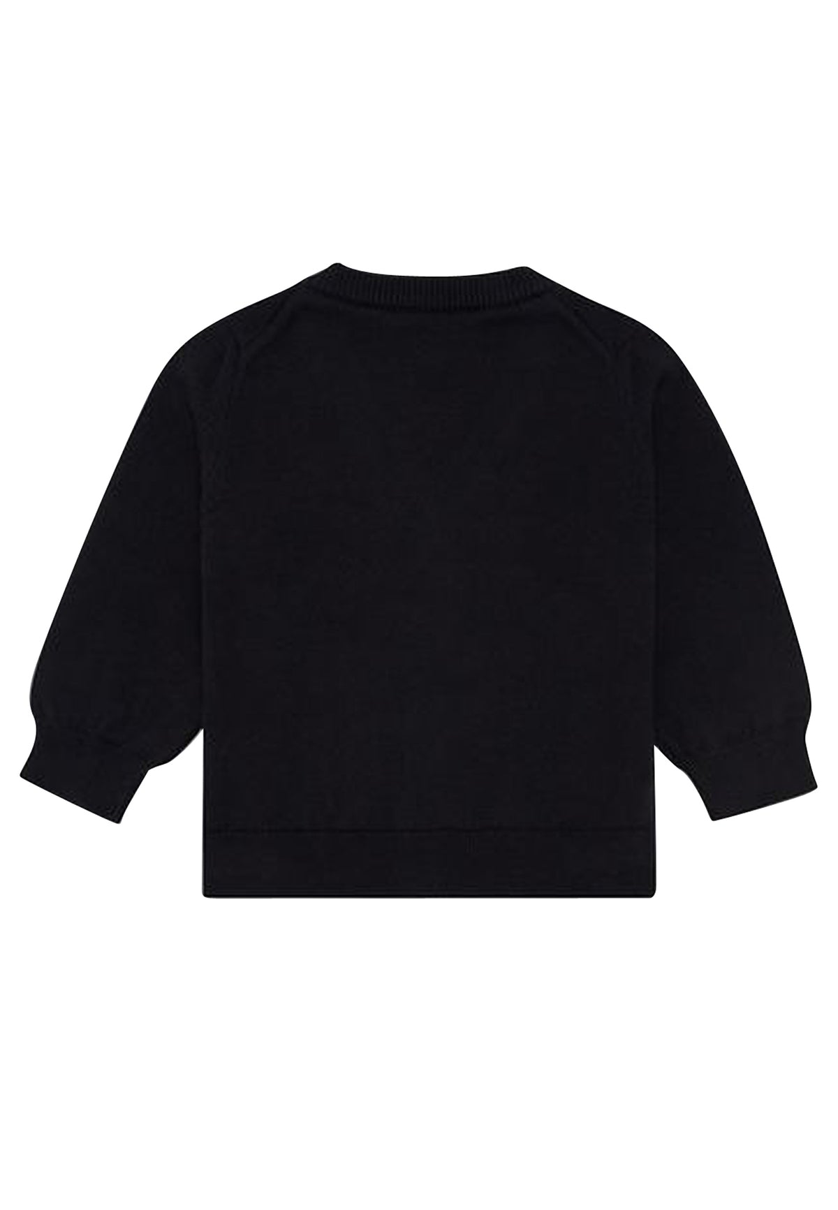 Maglia neonato Emporio Armani blu navy in misto lana | ViaMonte Shop