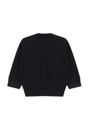 Maglia neonato Emporio Armani blu navy in cotone