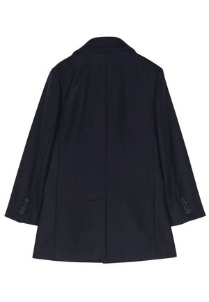 Cappotto bambino Fay nero in lana | ViaMonte Shop