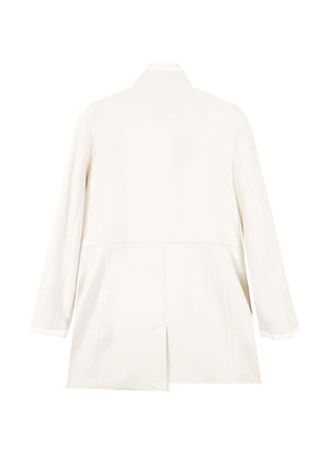 Cappotto bambina Fay panna in lana | ViaMonte Shop