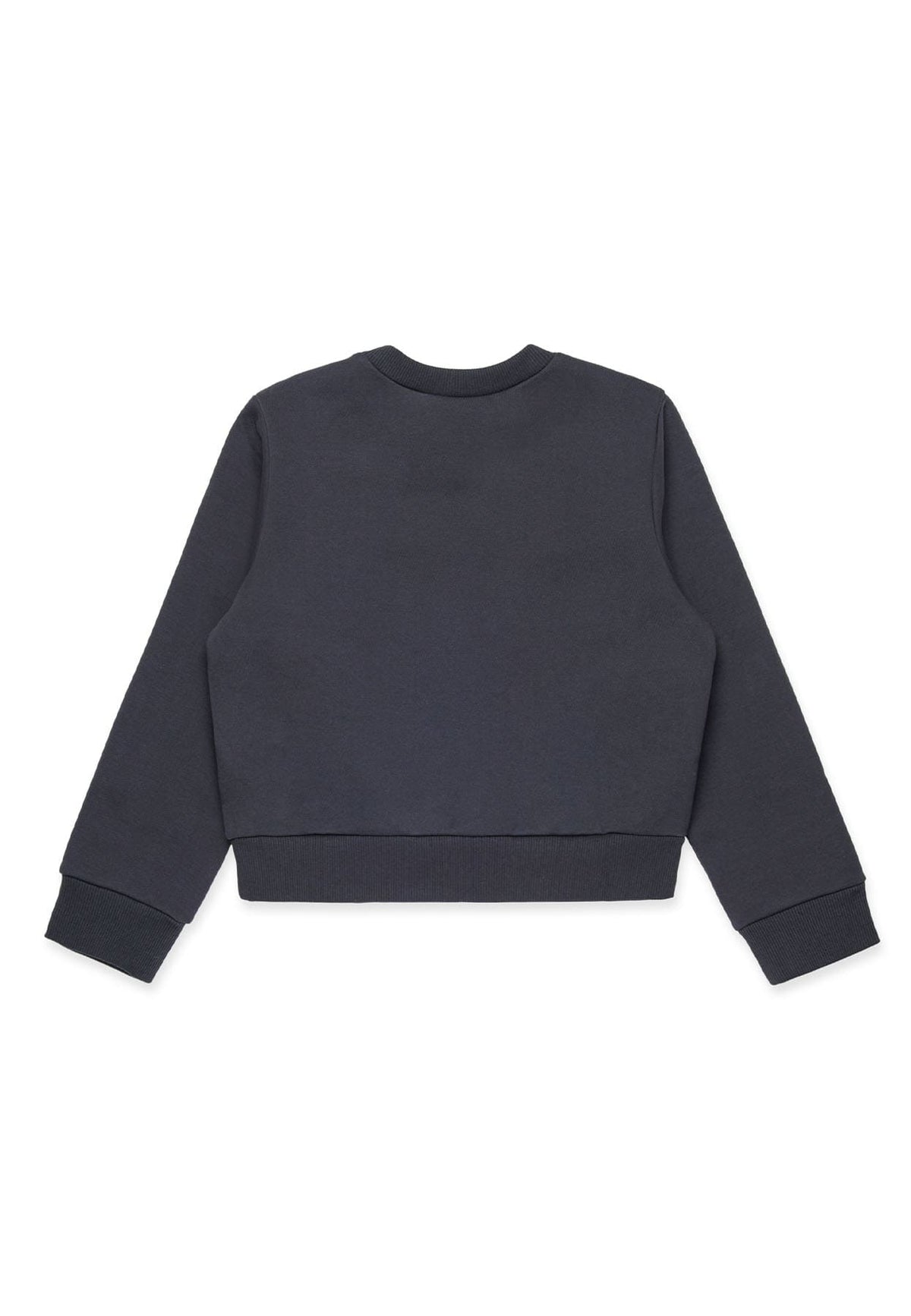Felpa bambina Max&Co grigia in cotone | ViaMonte Shop