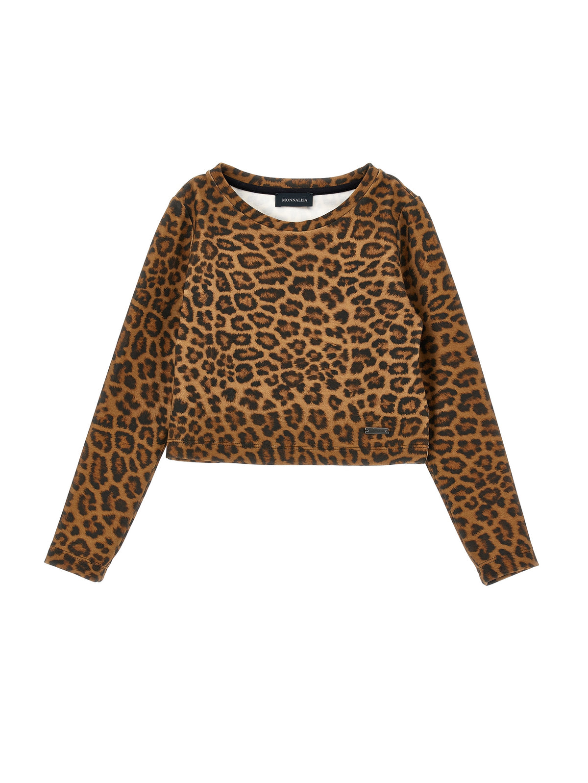 T-shirt bambina Monnalisa maculata in punto Milano | ViaMonte Shop