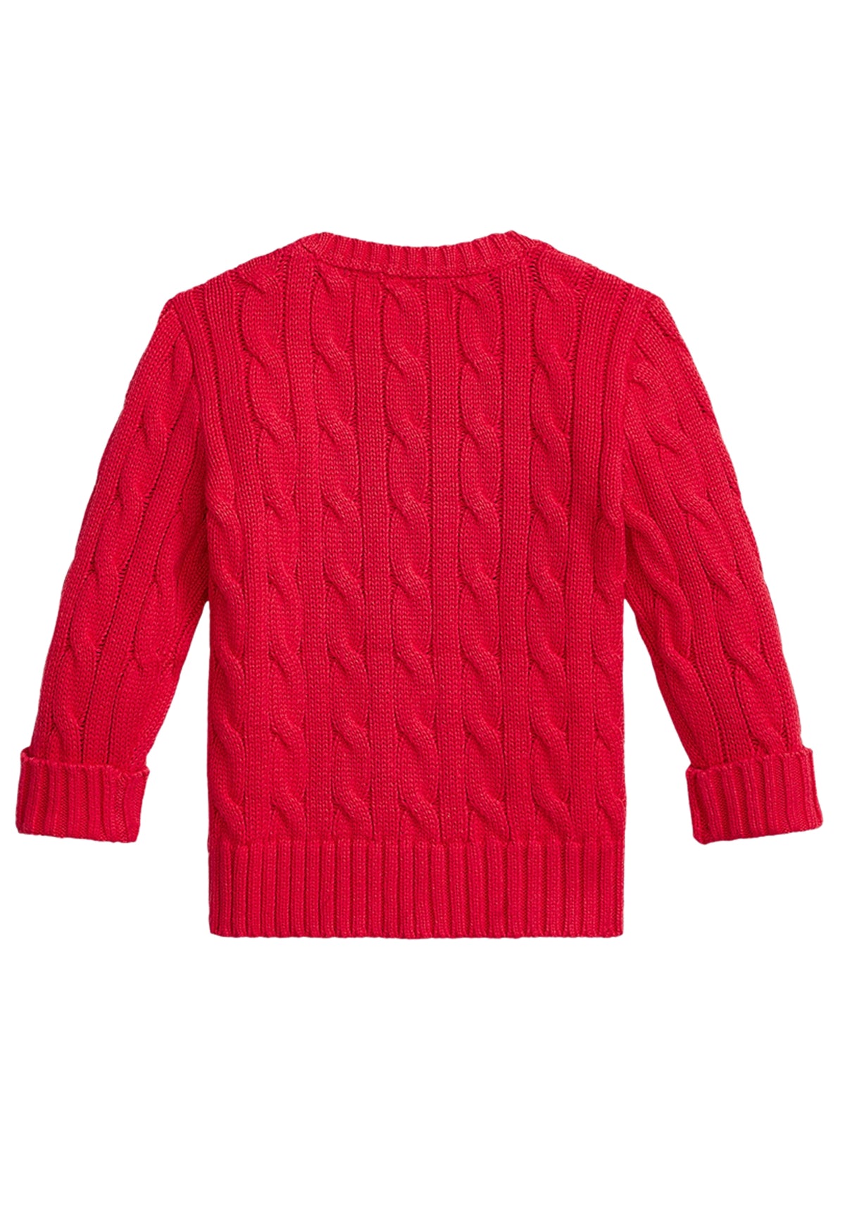 Maglia neonato Ralph Lauren rossa in cotone | ViaMonte Shop