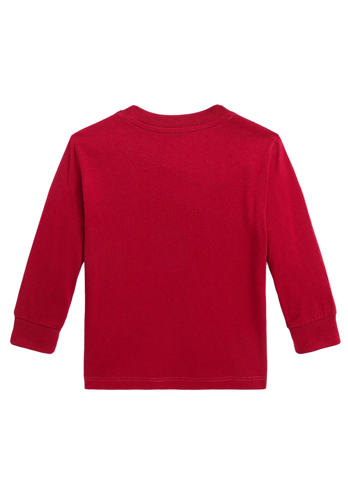 T-shirt neonato Ralph Lauren rossa in cotone | ViaMonte Shop