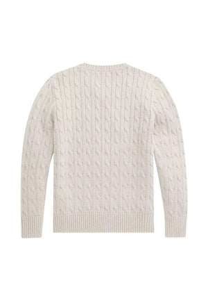 Maglia bambino Ralph Lauren Kids bianca in cotone | ViaMonte Shop