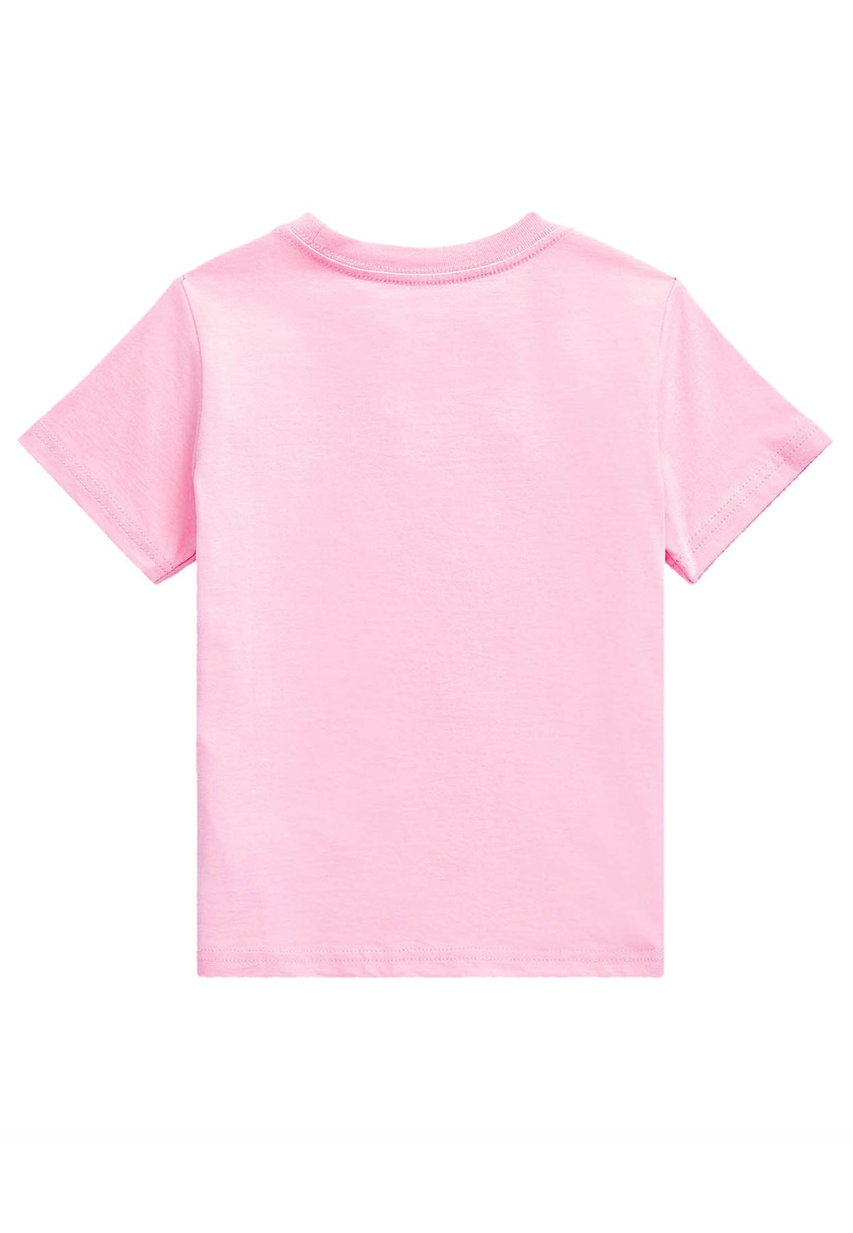 T-shirt bambino Ralph Lauren rosa in jersey di cotone | ViaMonte Shop