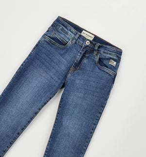 Jeans bambino Roy Rogers blu in denim di cotone | ViaMonte Shop