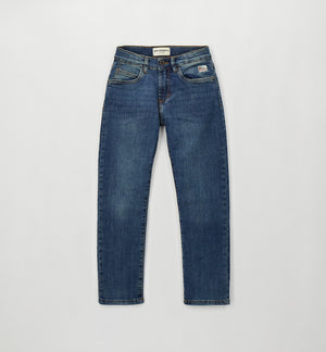 Jeans bambino Roy Rogers blu in denim di cotone