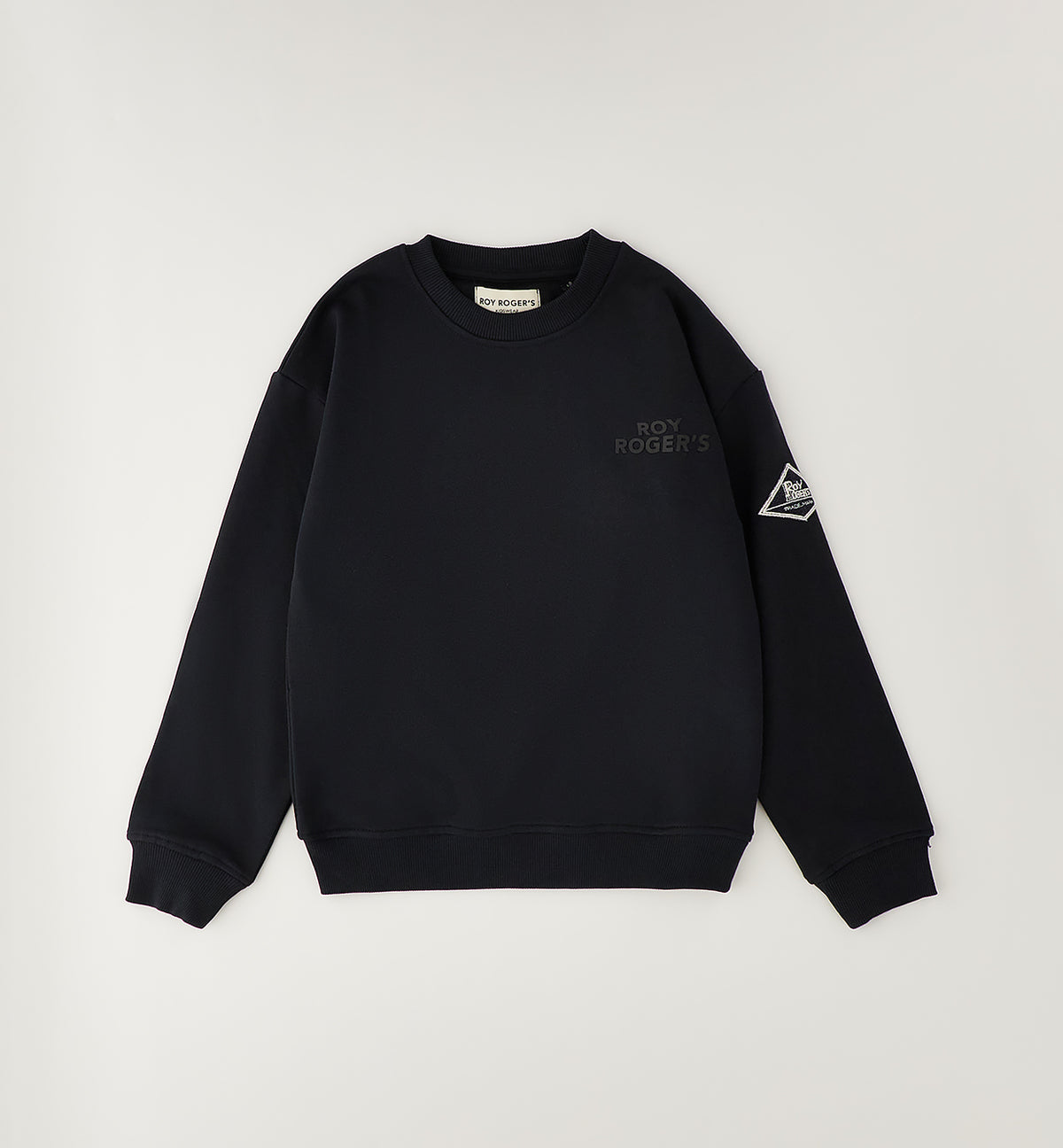 Felpa bambino Roy Rogers nera in cotone | ViaMonte Shop