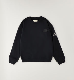 Felpa bambino Roy Rogers nera in cotone | ViaMonte Shop