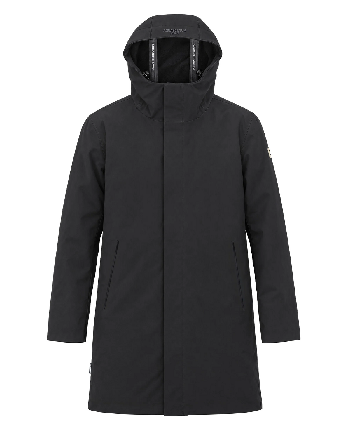 Aquascutum Therma-S Long nero giubbino uomo