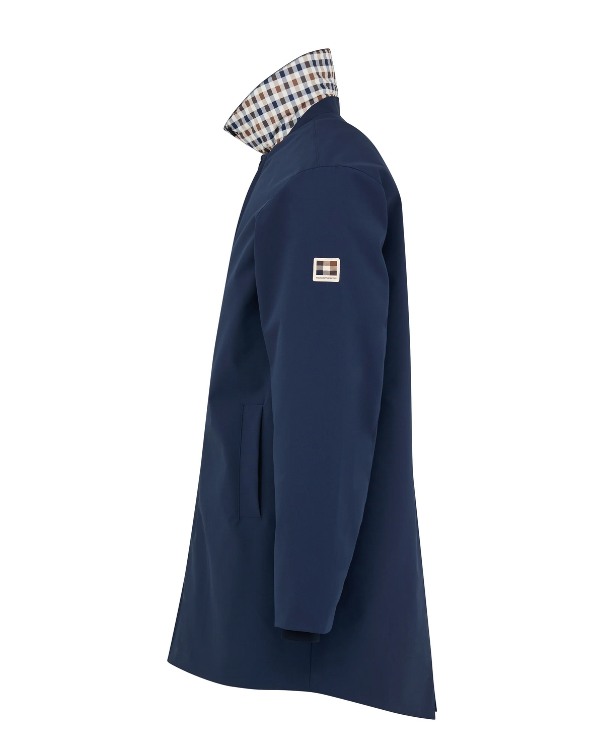 Aquascutum Soft Shell Trench - Navy