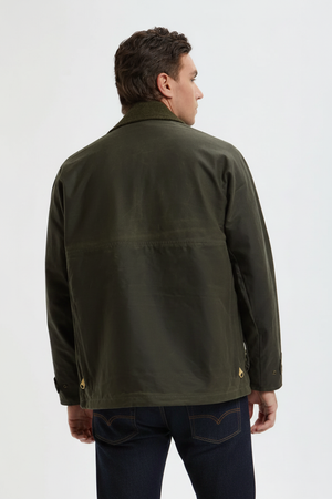 Filson Tin Cloth Field Jacket – Otter Green | ViaMonte Shop