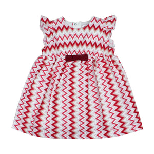 ViaMonte Shop | Missoni Vestito Multicolor Neonata In jersey di cotone
