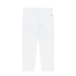 ViaMonte Shop | Emporio Armani pantalone bambino bianco in tweed