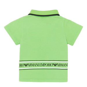 ViaMonte Shop | Polo in piquet di cotone bambino verde