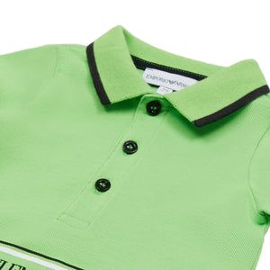 ViaMonte Shop | Polo in piquet di cotone bambino verde