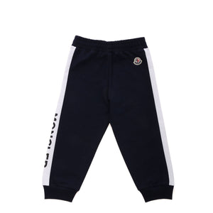 ViaMonte Shop | Moncler Enfant pantalone neonato in felpa blu