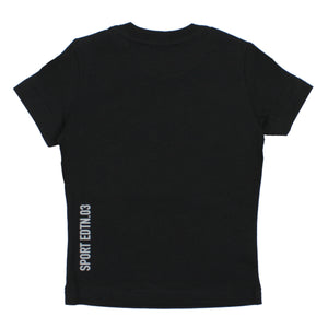 ViaMonte Shop | Dsquared2 t-shirt baby boy nera in cotone