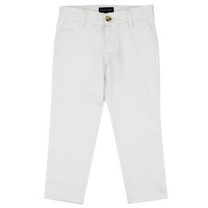 ViaMonte Shop | Emporio Armani pantalone teen bianco in cotone